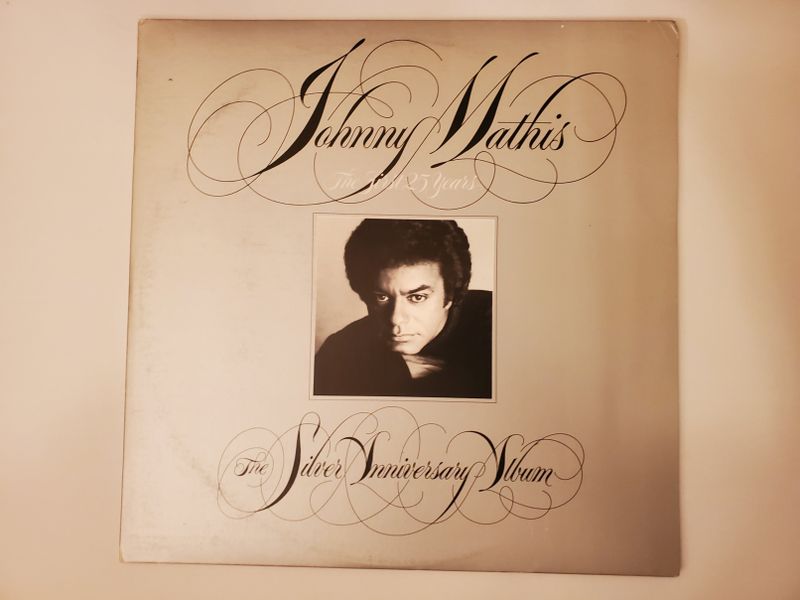 Johnny Mathis The Silver Anniversary Album vinyl record